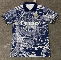 2023-24 Real Madrid Blue&White  Thailand Soccer Training Jersey AAA-2786