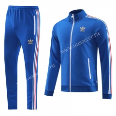 2023-24 Adida s Cai Blue Jacket Uniform-LH