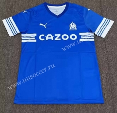 2023-24 Olympique de Marseille Home Blue Thailand Soccer Jersey AAA-1146