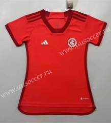 2023-24 Brazil SC Internacional Home Red Female Thailand Soccer Jersey-908