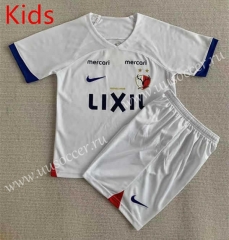 2023-24 Kashima Antlers Away White kids Soccer Uniform-AY