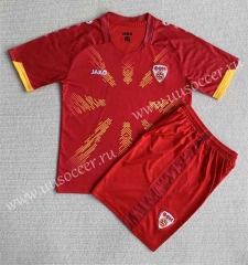 2023-24 North Macedonia  Home Red Soccer Uniform-AY