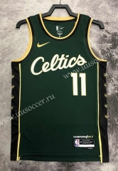 2023 City  Edition  NBA Boston Celtics Green#11 Jersey-311