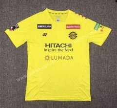 2023-24 Kashiwa Reysol Home Yellow Thailand Soccer Jersey AAA-417