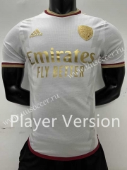 Player version 23-24  Arsenal White Thailand Soccer Jersey AAA-2016