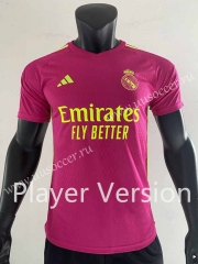 Player verison 2023-24  Real Madrid  Pink  Thailand Soccer Jersey AAA-SJ