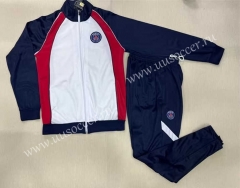 2023-24 Paris SG White Soccer Jacket Uniform -4378