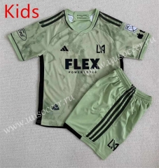 2023-24  Los Angeles FC Away  Green kids Soccer Uniform-AY