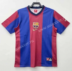 98-99 Retro Version Barcelona Home Red&Blue  Thailand Soccer Jersey AAA-811