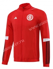 2023-24 Brazil SC Internacional Red  Trench Coats -LH