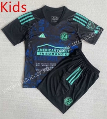 2023-24 Inter Miami CF Blue&Black kids  Soccer Uniform-AY