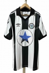 80-82 Edition  Newcastle United Home Black&White  Thailand Soccer Jersey AAA-7505