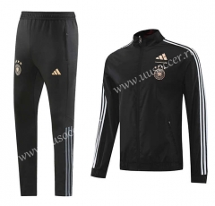 2023-24 Germany Black  Thailand Soccer  Jacket Uniform-LH