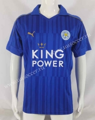 2016-17 Leicester City Home Blue Thailand Soccer Jersey AAA-503