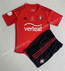 final version 2023-24 CA Osasuna Red  Soccer Uniform-AY