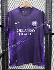 2023-24 Orlando City Home Purple Thailand Soccer Jersey AAA-4514