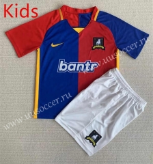 2023-24 AFC Richmond Home Red&Blue kids  Soccer Uniform-AY
