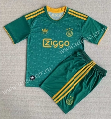 2023-24 concept version Ajax  Green Soccer Uniform-AY