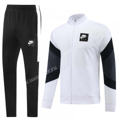 Nike White Soccer Jacket Uniform -LH