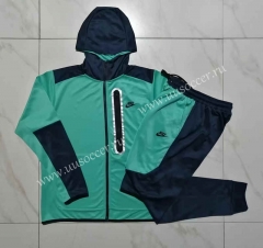 2023-24  Nike Light Green Soccer Jacket UniformWith Hat -815