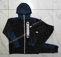 2023-24  Nike Black  Soccer Jacket UniformWith Hat -815