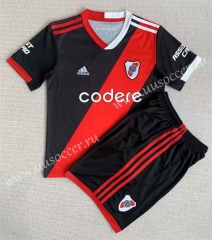 2023-24 River Plate 2nd Away Black Soccer Uniform-AY