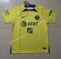 （s-4xl）2023-24 Club América Home Yellow Thailand Soccer Jersey-818