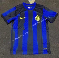 2023-24 Inter Milan  Home Black&Blue Thailand Soccer Jersey AAA-3348