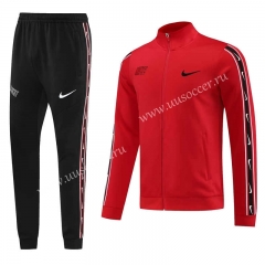 2023-24 Nike Red Soccer Jacket Uniform -LH