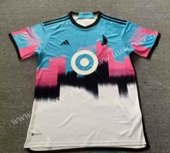 2023-24 Minnesota United FC Home White Thailand Soccer Jersey AAA-512