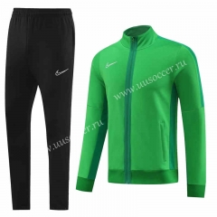 2023-24 Nike Green  Soccer Jacket Uniform -LH
