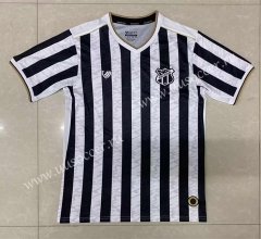 2023-24 Ceara Home Black&White Thailand Soccer Jersey AAA-0009
