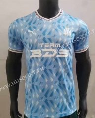 2023-24 Olympique de Marseille  Light Blue Thailand Soccer Jersey AAA-2483
