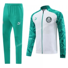 2023-24  SE Palmeiras White Thailand Soccer Jacket Uniform -LH
