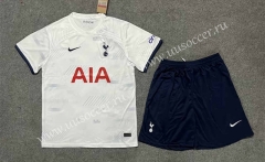 2023-24  Tottenham Hotspur Home White Soccer Uniform-3454