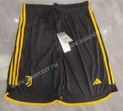 2023-24 Juventus Home Black  Thailand Soccer Shorts-6794