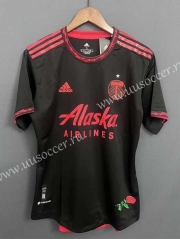 2023-24 Portland Timbers Black  Thailand Soccer Jersey AAA-9171