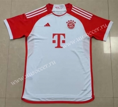 （s-4xl）2023-24  Bayern München Home White  Thailand Soccer Jersey AAA-818