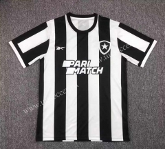 2023-24  Botafogo de FR Home Black&White Thailand Soccer Jersey AAA-0388
