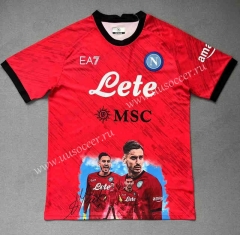 2023-24 Napoli Red  Thailand  Soccer Jersey-4952