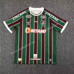 2023-24 Fluminense Home Red&Green Thailand Soccer Jersey-417