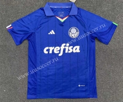 2023-24  SE Palmeiras Blue Thailand Soccer Jersey AAA-GB