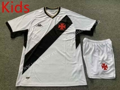 2023-24 CR Vasco da Gama Away White Kids/Youth  Soccer Uniform-7809