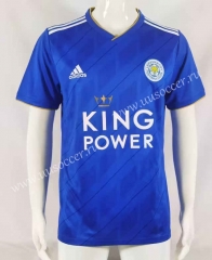 2018-19 Leicester City Home Blue Thailand Soccer Jersey AAA-503