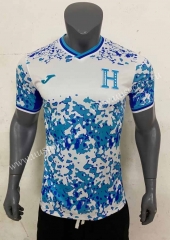 2023-24 Honduras 2nd Away White&Blue Thailand Soccer Jersey AAA-416