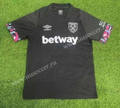 2023-24 West Ham United  Away Black Thailand Soccer Jersey AAA -9171