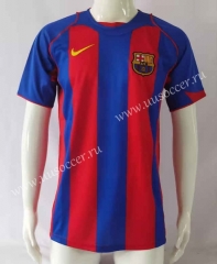 04-05 Retro Version Barcelona Home Red&Blue  Thailand Soccer Jersey AAA-503