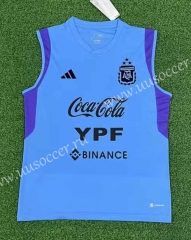 （s-4xl）2023-24  Argentina Blue Thailand Soccer Vest AAA-403