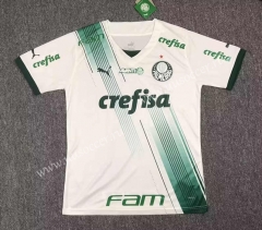 （with ads） 2023-24  SE Palmeiras Away White Thailand Soccer Jersey AAA-417