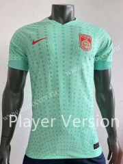 Player version 23-24 China Away Green  Thailand Soccer Jersey AAA-518